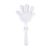 White Promotional Happy Clappers